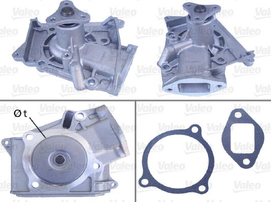 Valeo 506399 - Водна помпа vvparts.bg