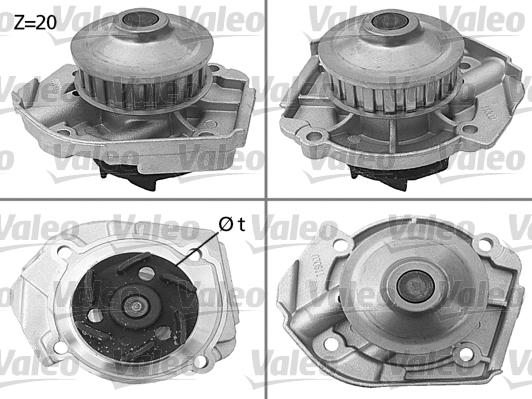 Valeo 506397 - Водна помпа vvparts.bg