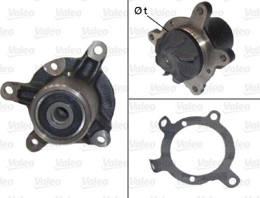 Valeo 506344 - Водна помпа vvparts.bg