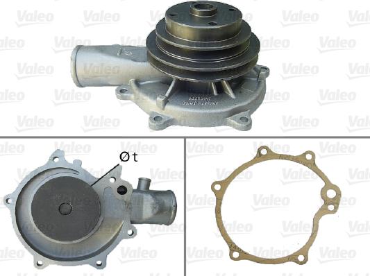 Valeo 506346 - Водна помпа vvparts.bg