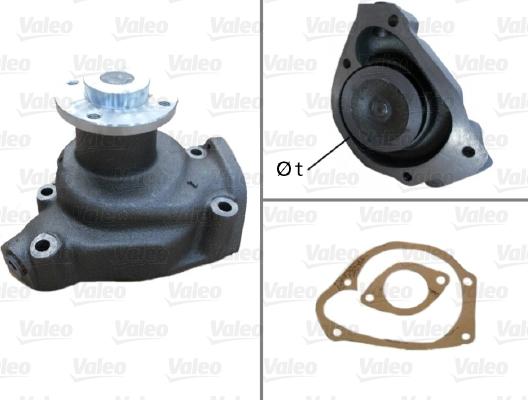 Valeo 506358 - Водна помпа vvparts.bg