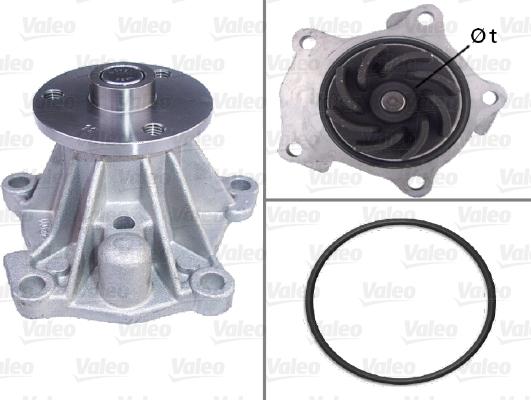 Valeo 506300 - Водна помпа vvparts.bg