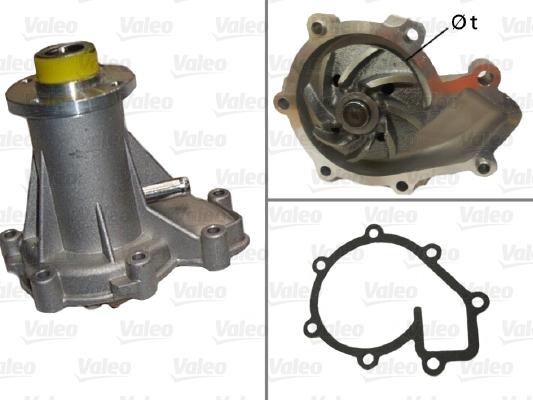 Valeo 506307 - Водна помпа vvparts.bg