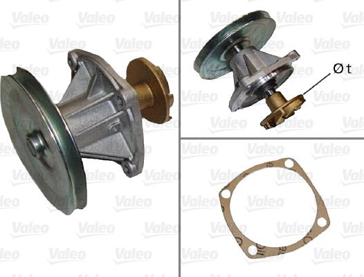 Valeo 506386 - Водна помпа vvparts.bg