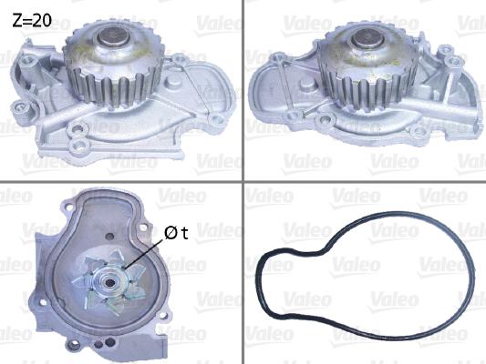 Valeo 506321 - Водна помпа vvparts.bg