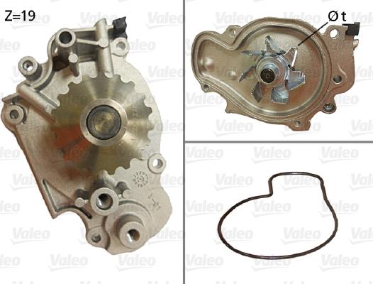 Valeo 506322 - Водна помпа vvparts.bg