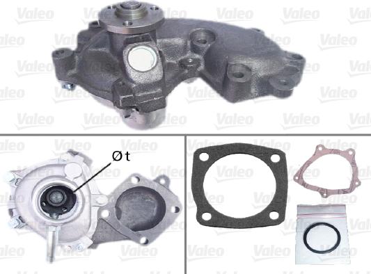 Valeo 506298 - Водна помпа vvparts.bg