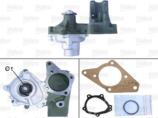 Valeo 506293 - Водна помпа vvparts.bg