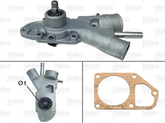 Valeo 506247 - Водна помпа vvparts.bg