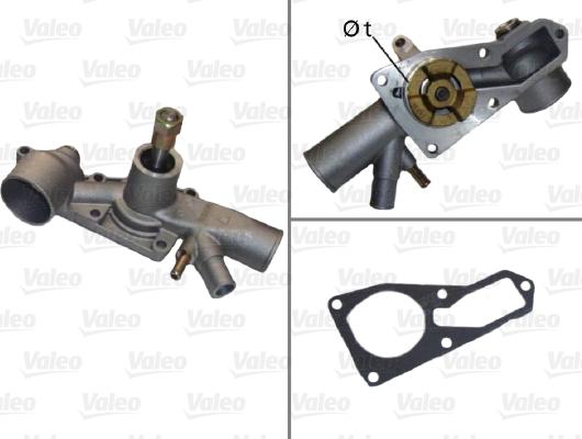 Valeo 506254 - Водна помпа vvparts.bg