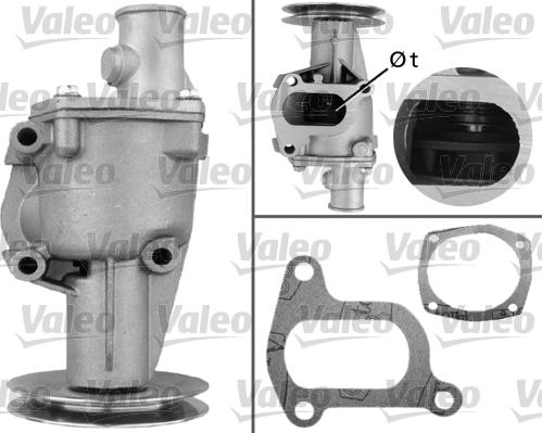 Valeo 506268 - Водна помпа vvparts.bg