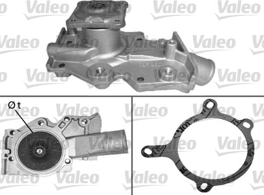 Valeo 506283 - Водна помпа vvparts.bg