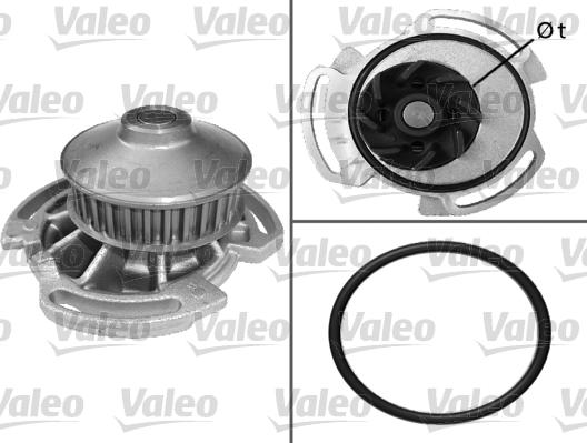 Valeo 506282 - Водна помпа vvparts.bg