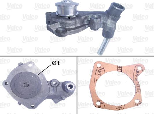 Valeo 506287 - Водна помпа vvparts.bg