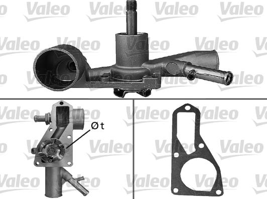 Valeo 506272 - Водна помпа vvparts.bg