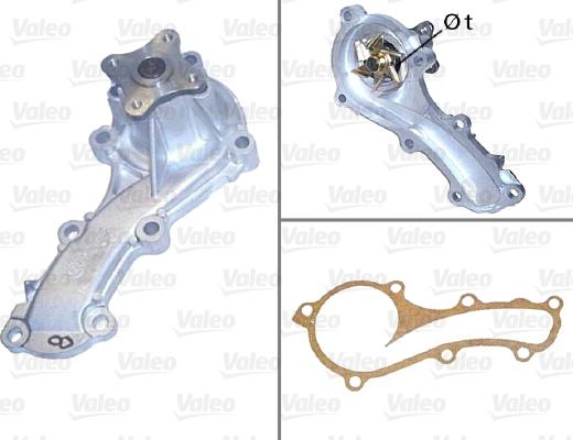 Valeo 506705 - Водна помпа vvparts.bg