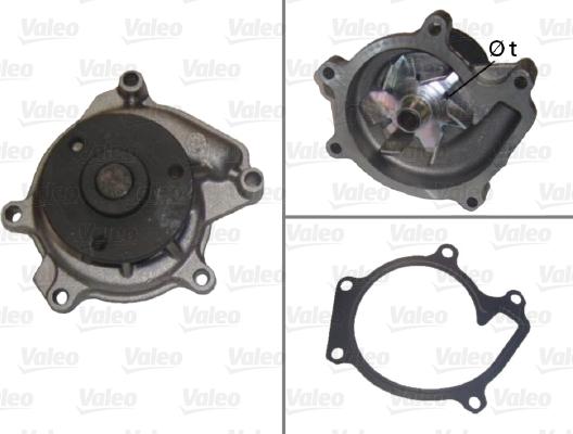 Valeo 506707 - Водна помпа vvparts.bg