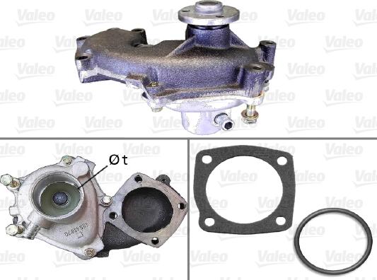 Valeo 506712 - Водна помпа vvparts.bg