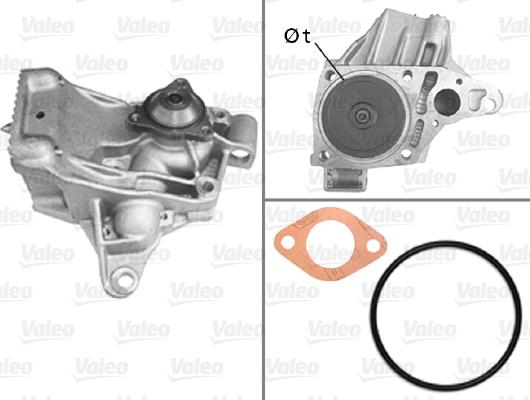 Valeo 506783 - Водна помпа vvparts.bg