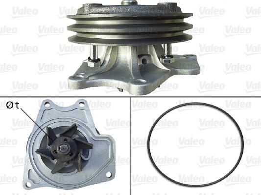 Valeo 506734 - Водна помпа vvparts.bg