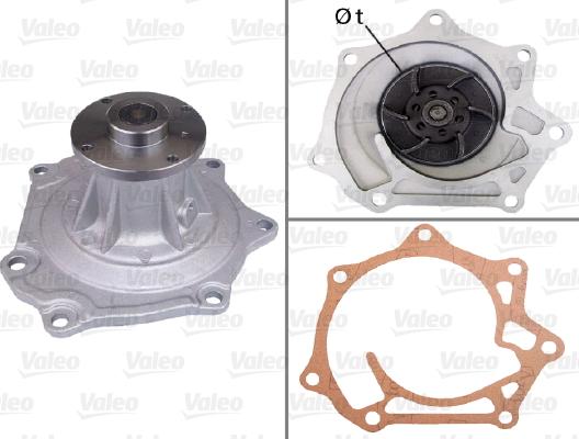 Valeo 506731 - Водна помпа vvparts.bg