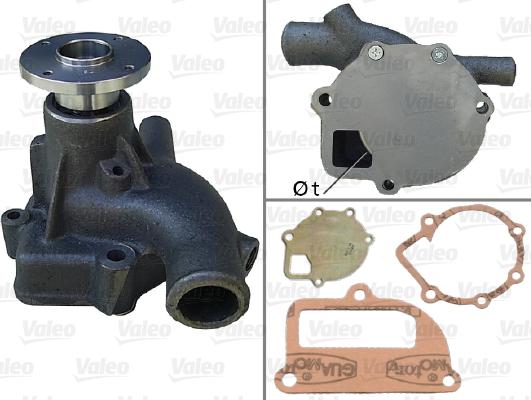 Valeo 506779 - Водна помпа vvparts.bg