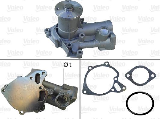 Valeo 506778 - Водна помпа vvparts.bg