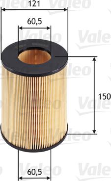 Valeo 585659 - Въздушен филтър vvparts.bg