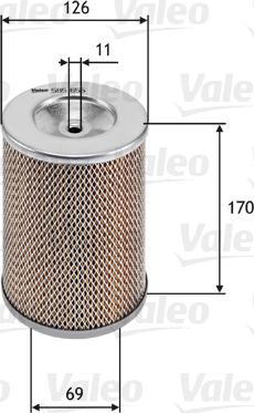 Valeo 585655 - Въздушен филтър vvparts.bg
