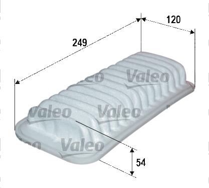 Valeo 585192 - Въздушен филтър vvparts.bg