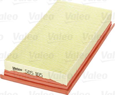 Valeo 585165 - Въздушен филтър vvparts.bg