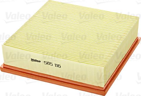 Valeo 585116 - Въздушен филтър vvparts.bg