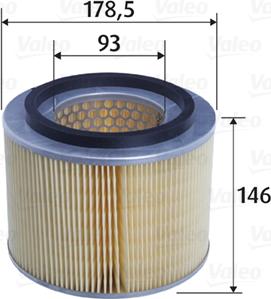 Valeo 585766 - Въздушен филтър vvparts.bg