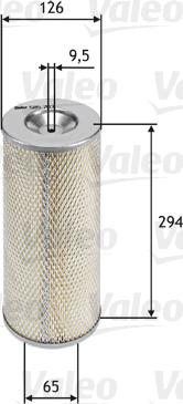 Valeo 585703 - Въздушен филтър vvparts.bg