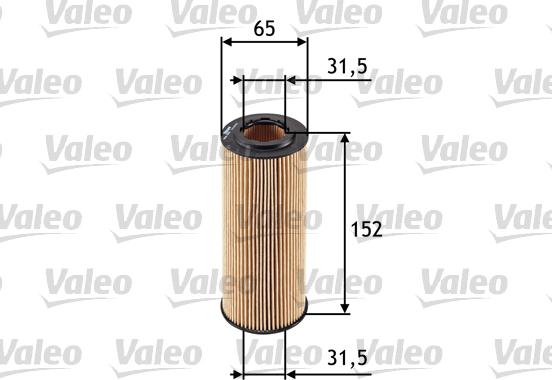 Valeo 586545 - Маслен филтър vvparts.bg