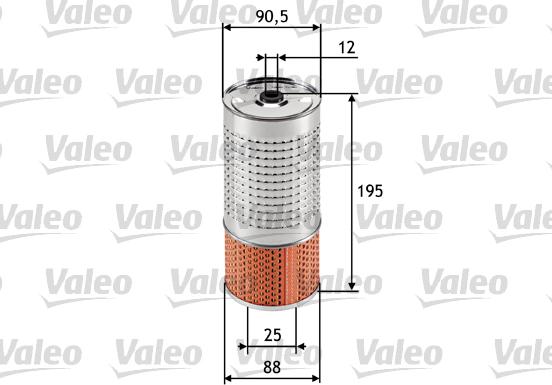 Valeo 586546 - Маслен филтър vvparts.bg