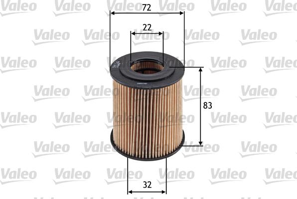 Valeo 586542 - Маслен филтър vvparts.bg