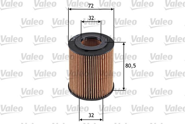 Valeo 586551 - Маслен филтър vvparts.bg