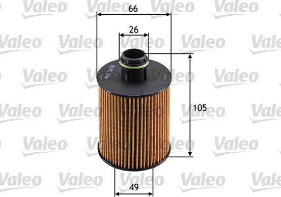 Valeo 586562 - Маслен филтър vvparts.bg