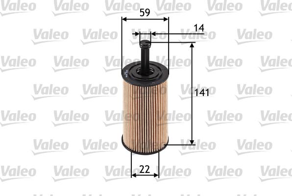 Valeo 586509 - Маслен филтър vvparts.bg