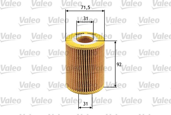 Valeo 586504 - Маслен филтър vvparts.bg