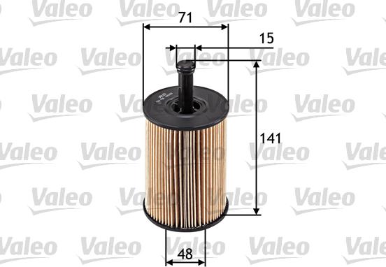 Valeo 586506 - Маслен филтър vvparts.bg