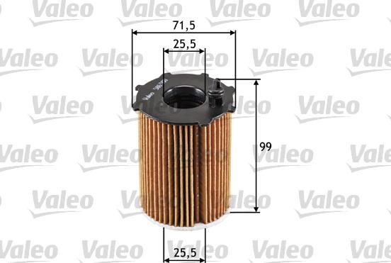Valeo 586500 - Маслен филтър vvparts.bg