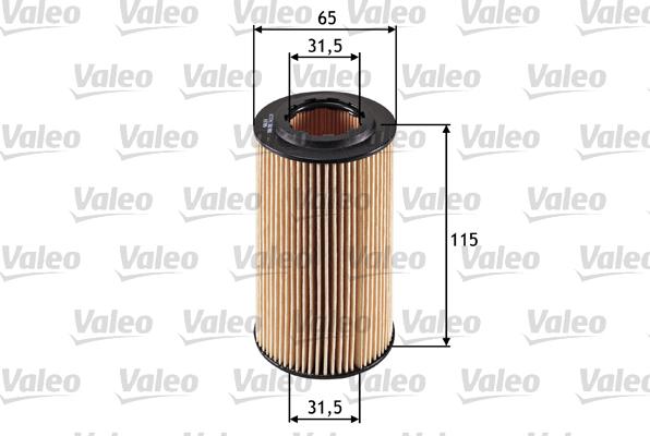 Valeo 586501 - Маслен филтър vvparts.bg