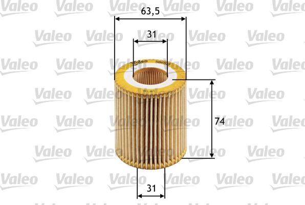 Valeo 586510 - Маслен филтър vvparts.bg