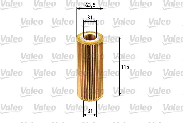 Valeo 586511 - Маслен филтър vvparts.bg