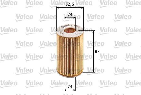 Valeo 586512 - Маслен филтър vvparts.bg