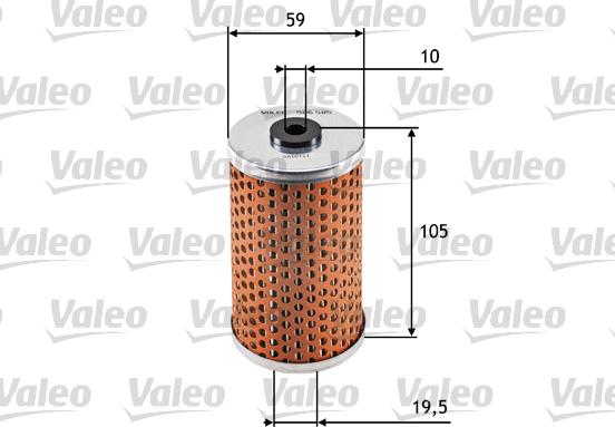 Valeo 586585 - Маслен филтър vvparts.bg