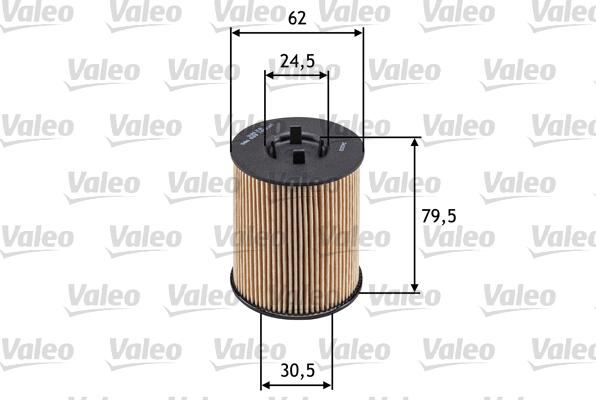 Valeo 586539 - Маслен филтър vvparts.bg