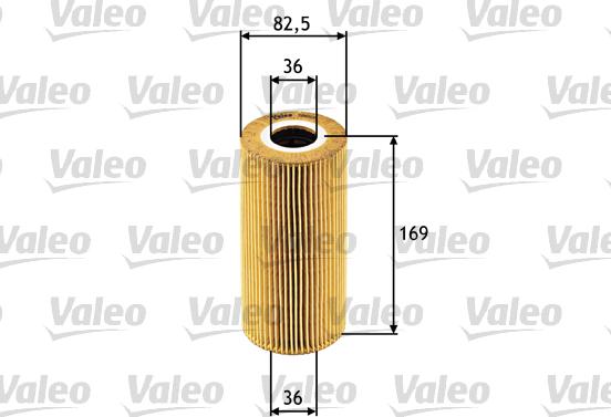 Valeo 586521 - Маслен филтър vvparts.bg
